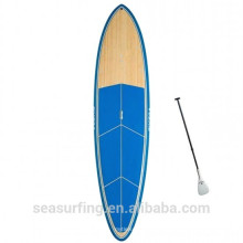 2016 ano novo pin tail sup novo estilo prancha de surf oem white wood venner